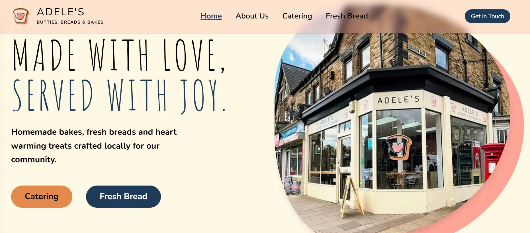 Adele's Butties, Breads and Bakes Project